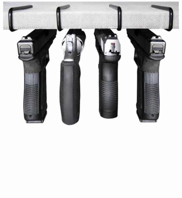 Under Shelf Pistol Storage Brackets(4 Pack)