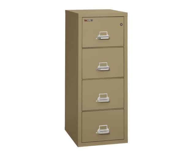 FireKing Vertical File Cabinet 4-2125-C (4 Drawer Legal)